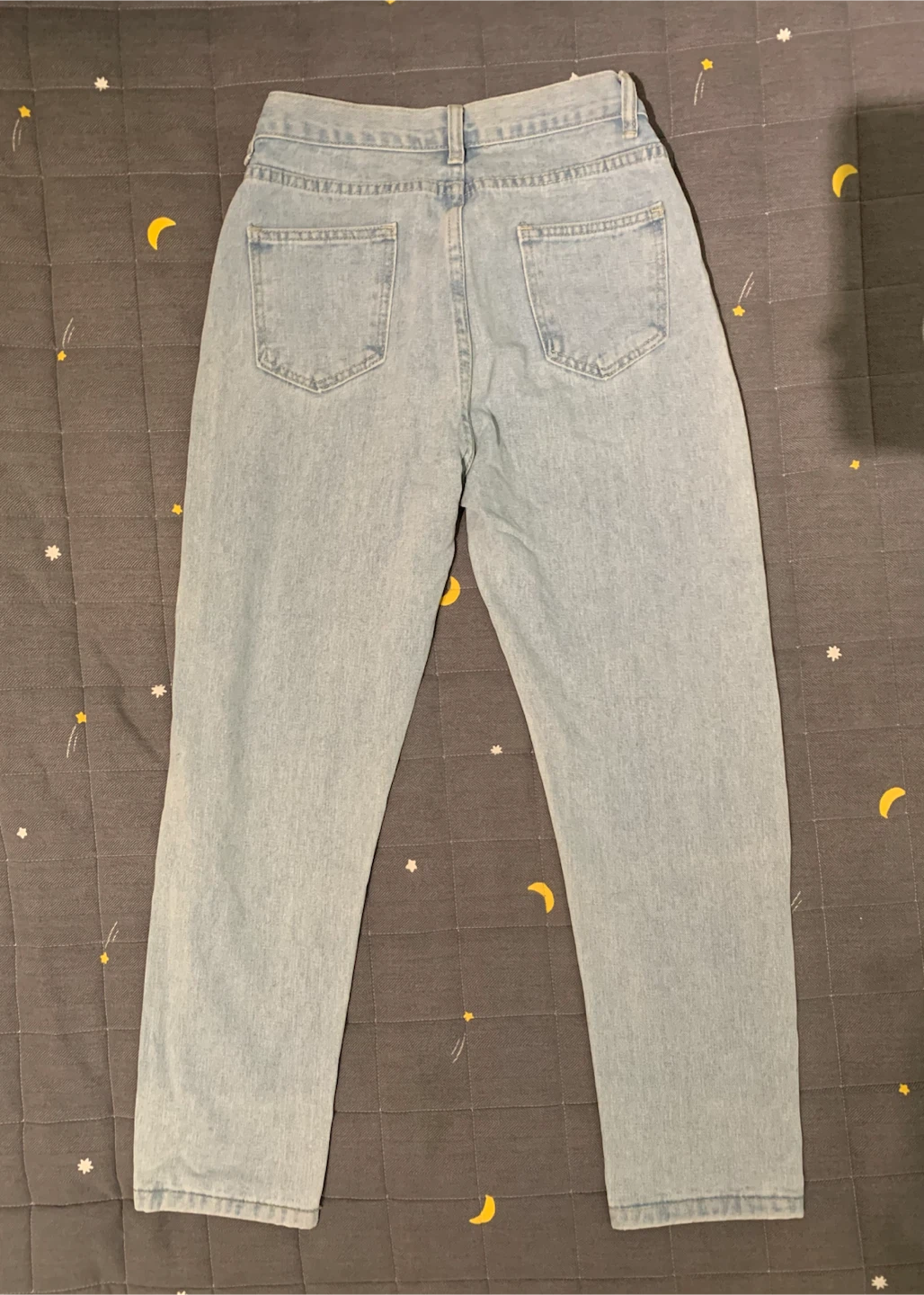 Light Wash Denim Jeans - photo 2