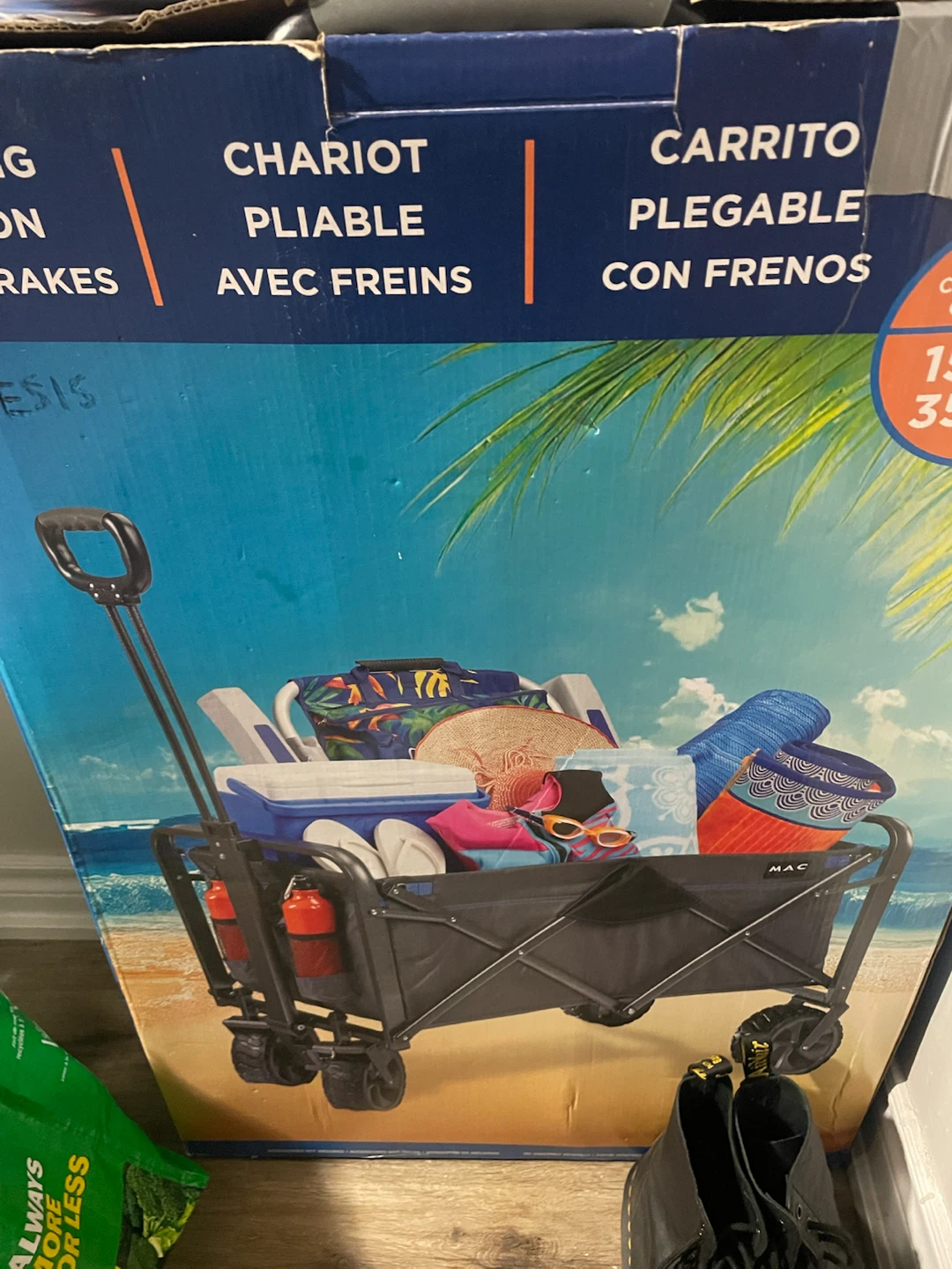 MAC Folding Beach Cart