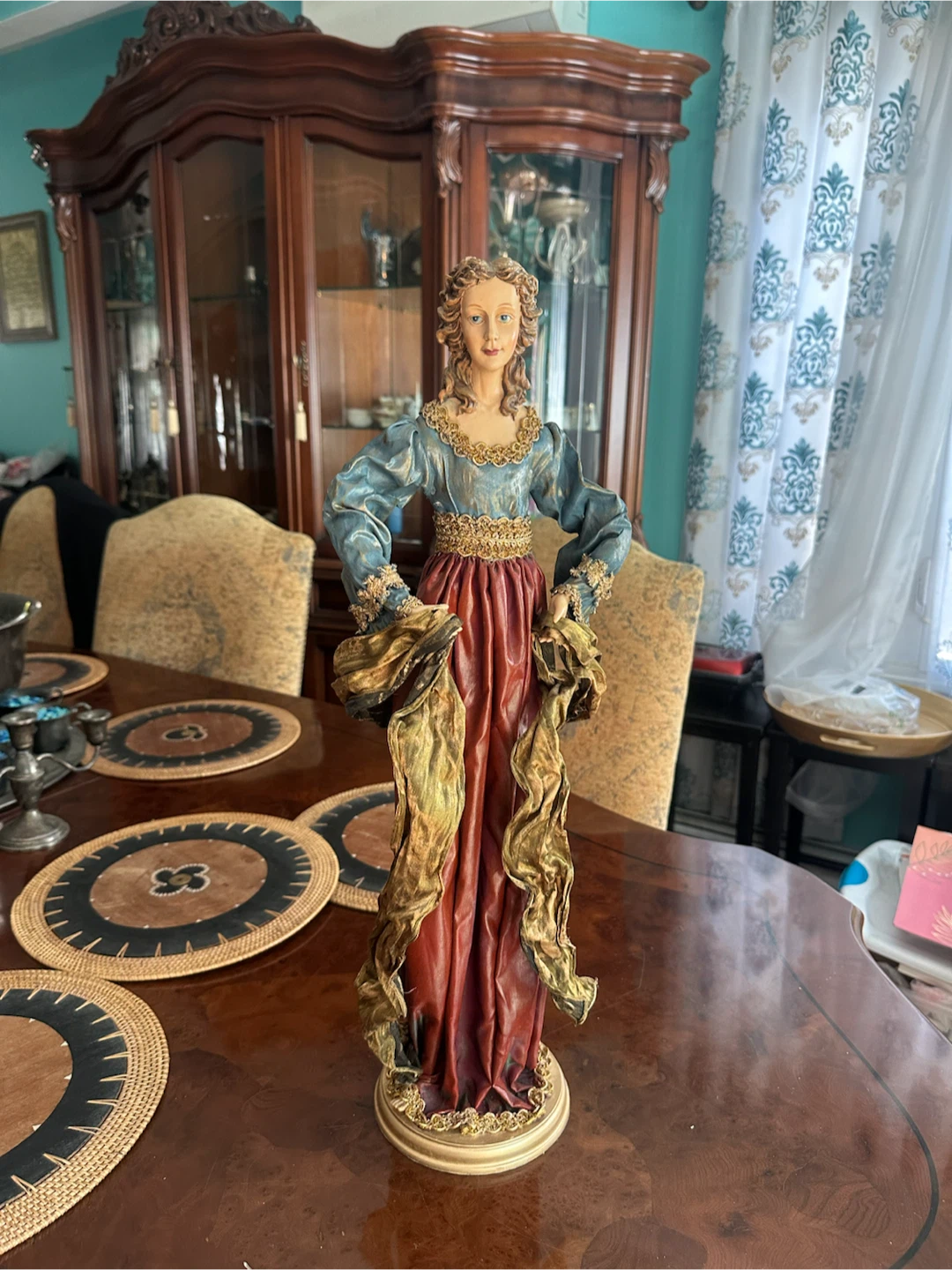 Vintage Woman Figurine Decor