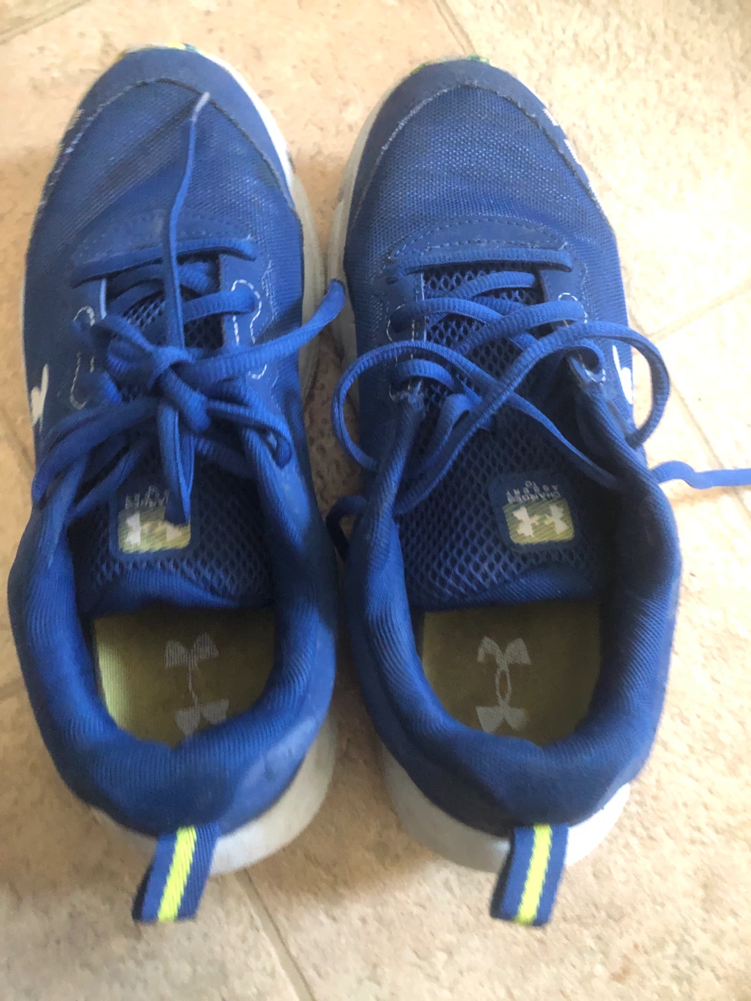 Under Armour Blue Running Shoes Youth Size 7Y - photo 2