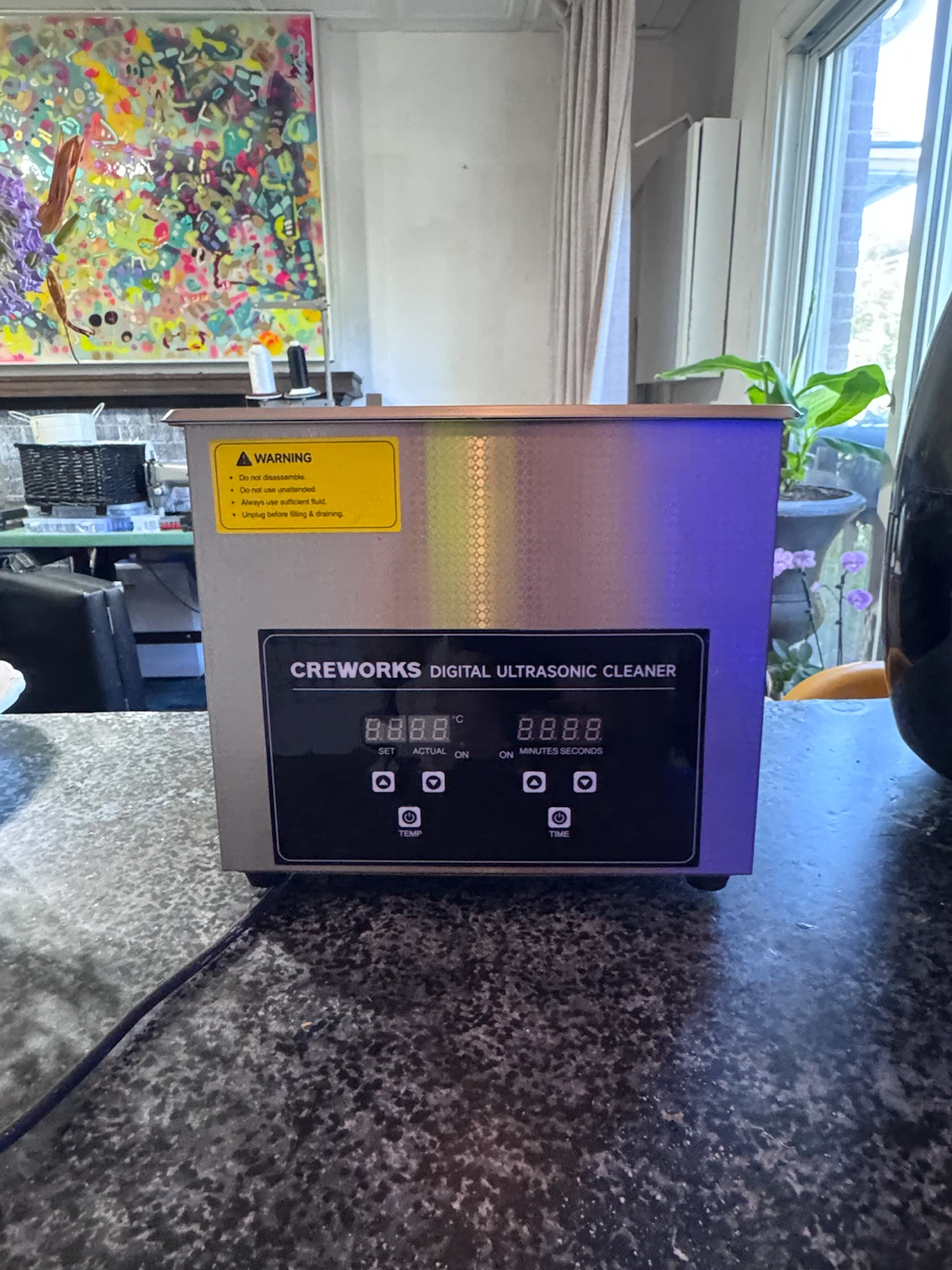 Creworks Digital Ultrasonic Cleaner