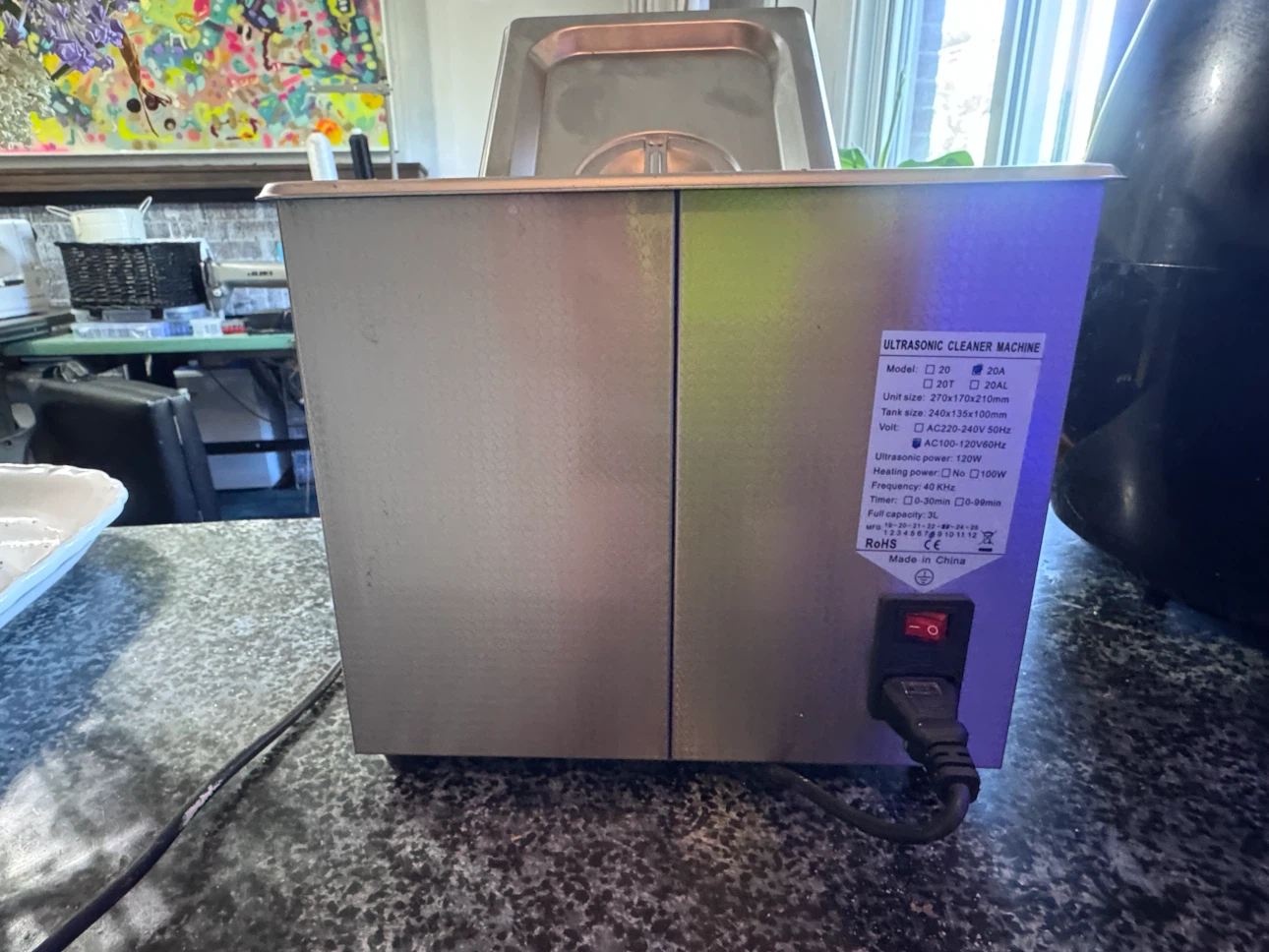Creworks Digital Ultrasonic Cleaner - photo 3