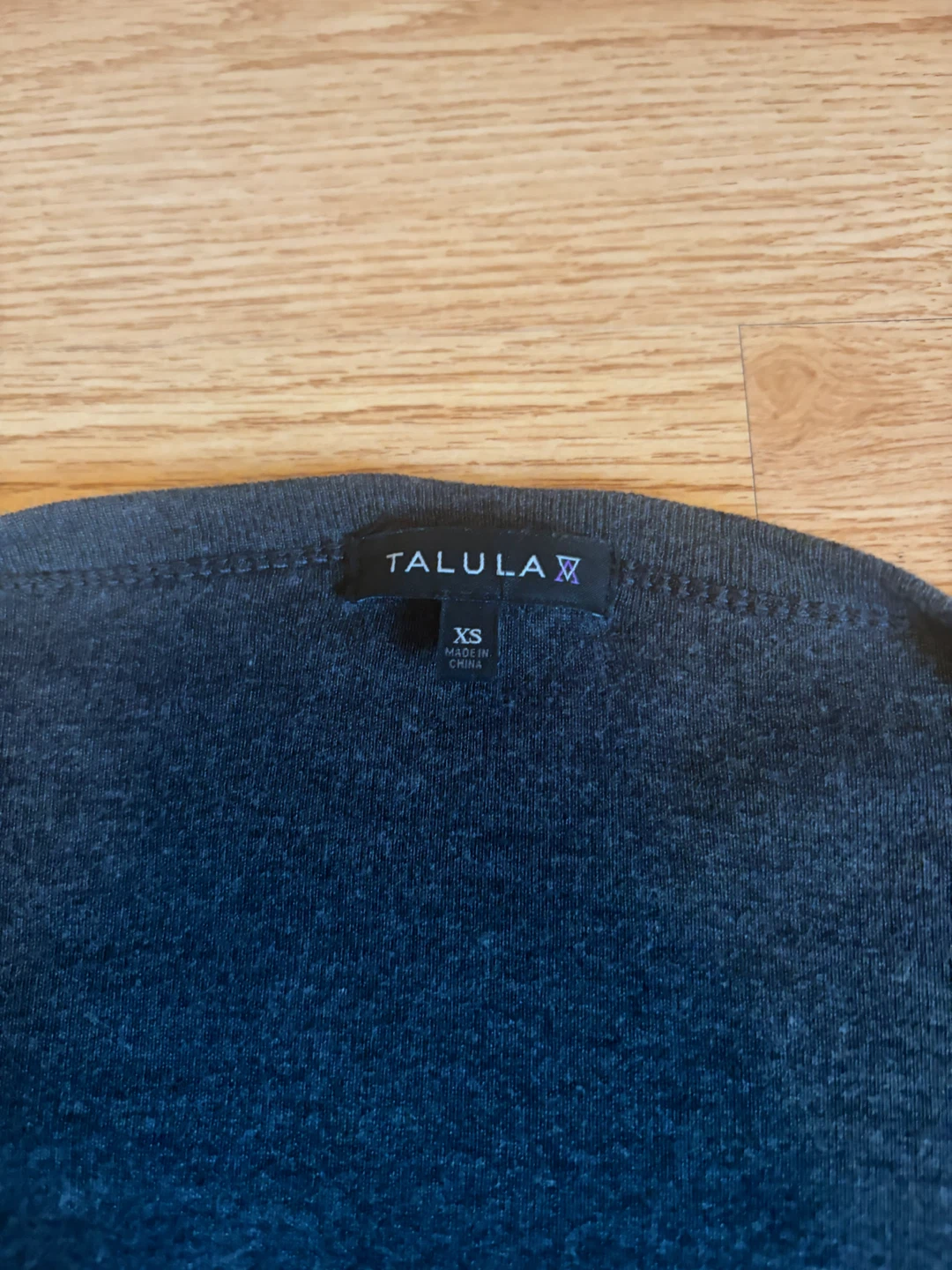 Aritzia Talula Dark Grey Long Women's Cardigan with Buttons - photo 2