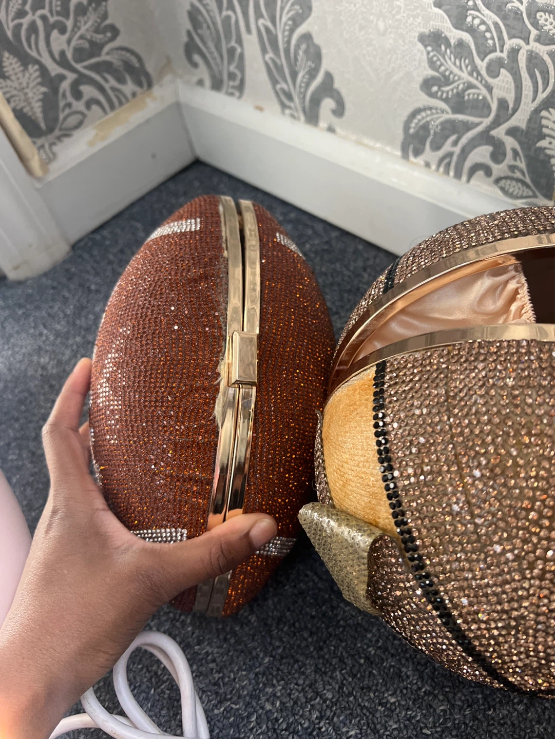 Sparkly Basketball Clutch Purse - photo 4