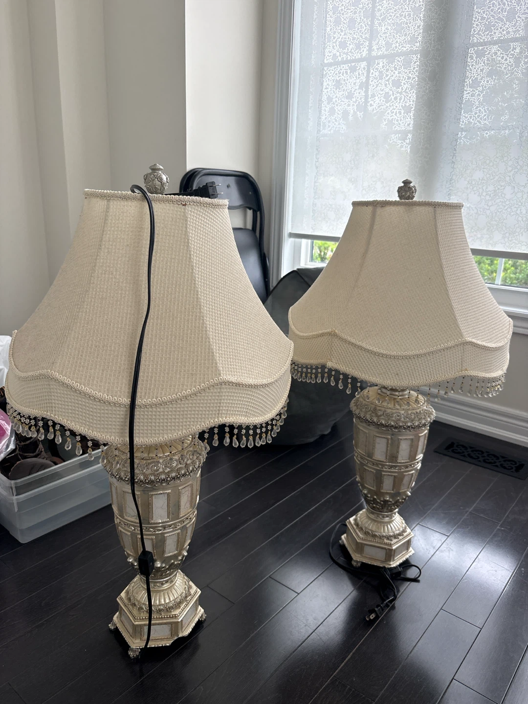 Pair of Vintage-Style Table Lamps