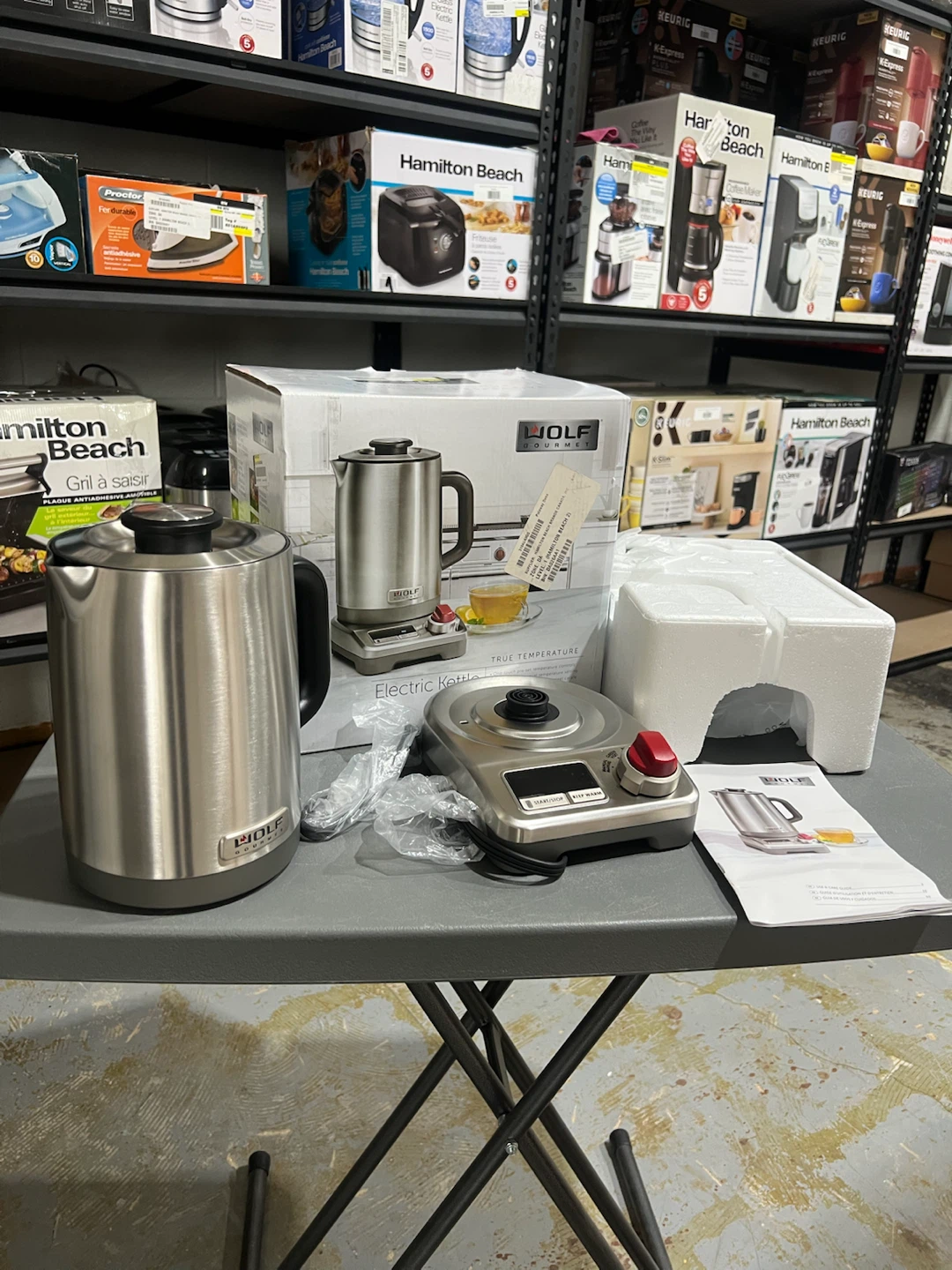 Wolf Gourmet True Temperature Electric Kettle - 1.5L