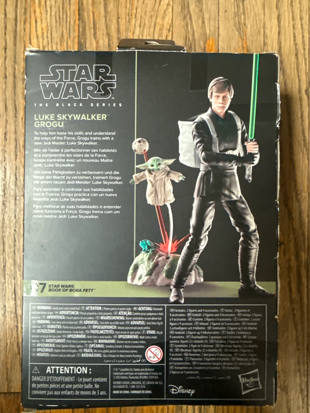 Star Wars The Black Series Luke Skywalker & Grogu Action Figures - photo 2