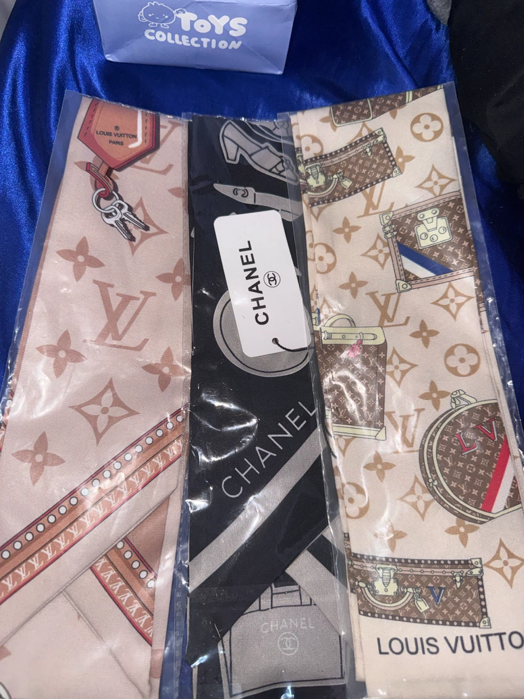 Louis Vuitton & Chanel Scarves