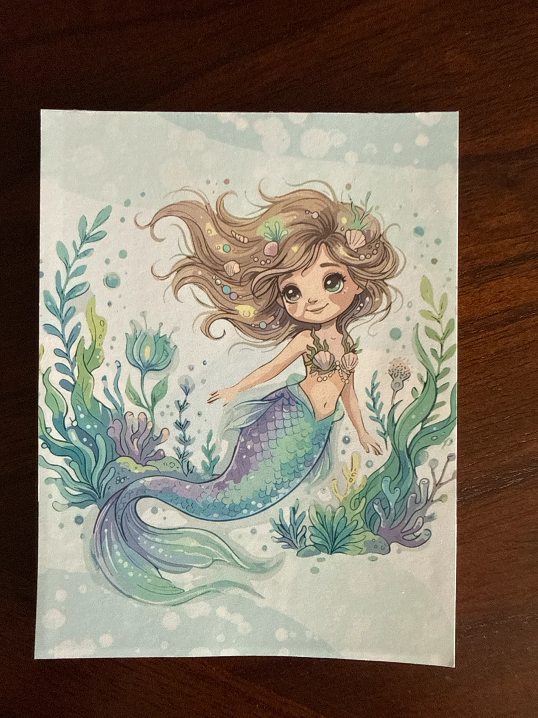 Mermaid Notepad
