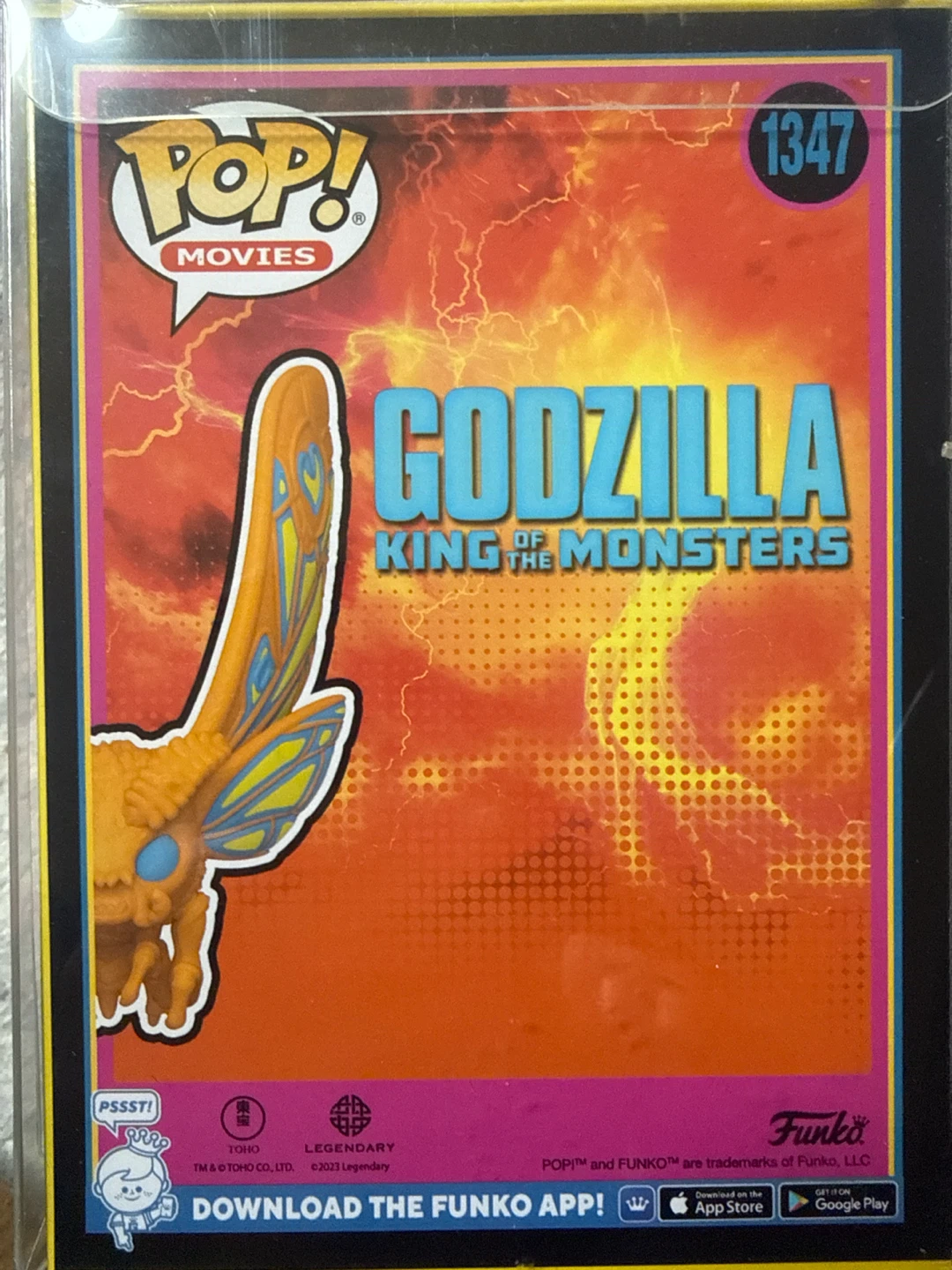 Funko Pop! Movies Godzilla King of the Monsters Mothra #1347 - photo 2