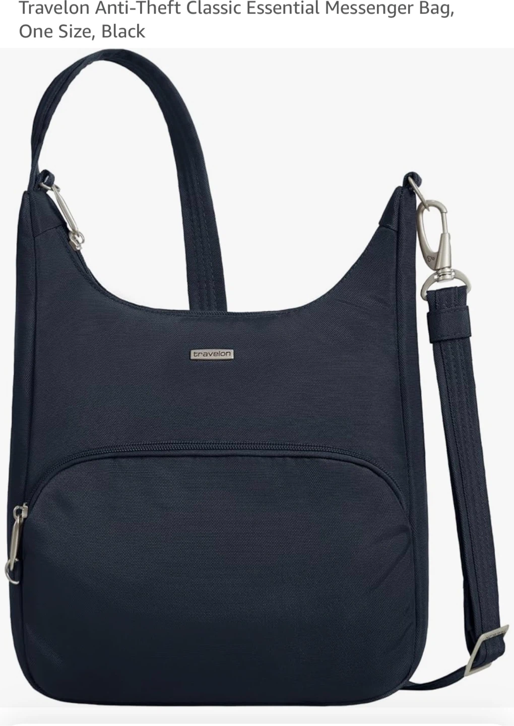 Travelon Anti-Theft Classic Essential Messenger Bag