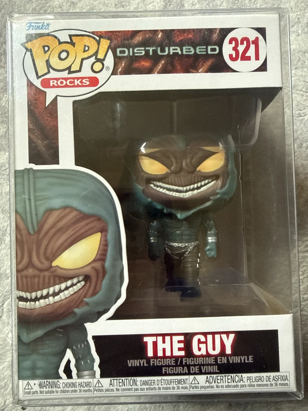 Funko Pop! Rocks Disturbed The Guy #321 Vinyl Figure