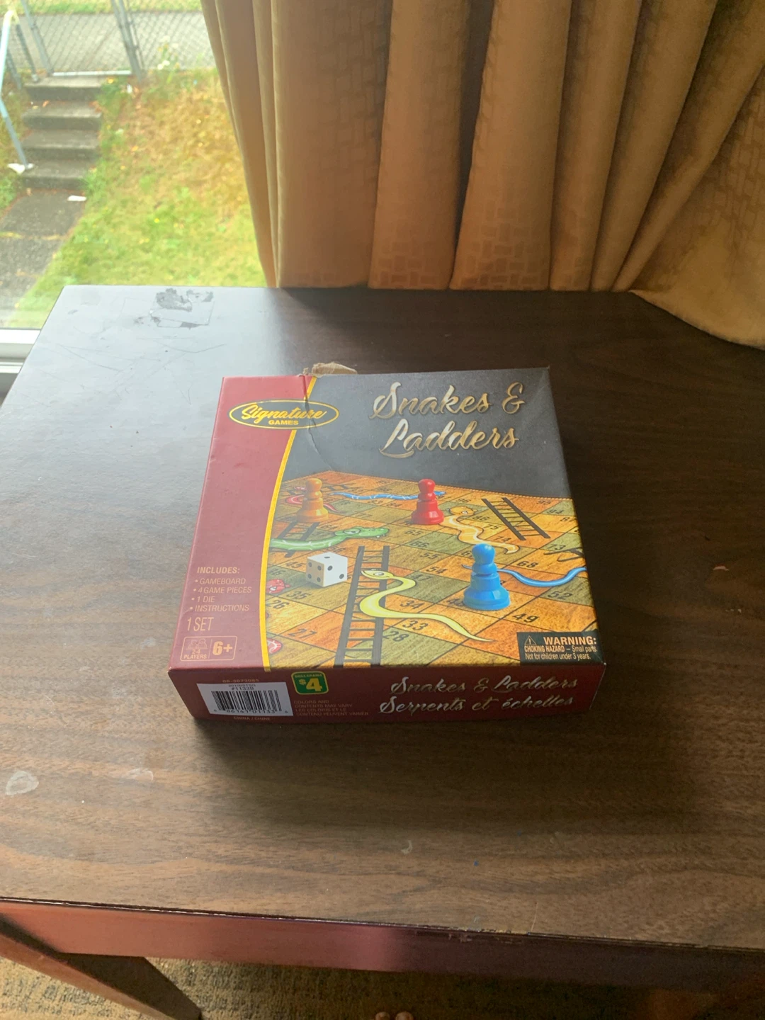 Signature Games Snakes & Ladders Board Game