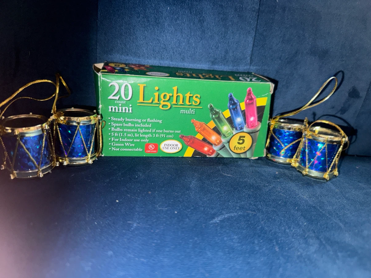 20 Count Mini String Lights, Multi-Color