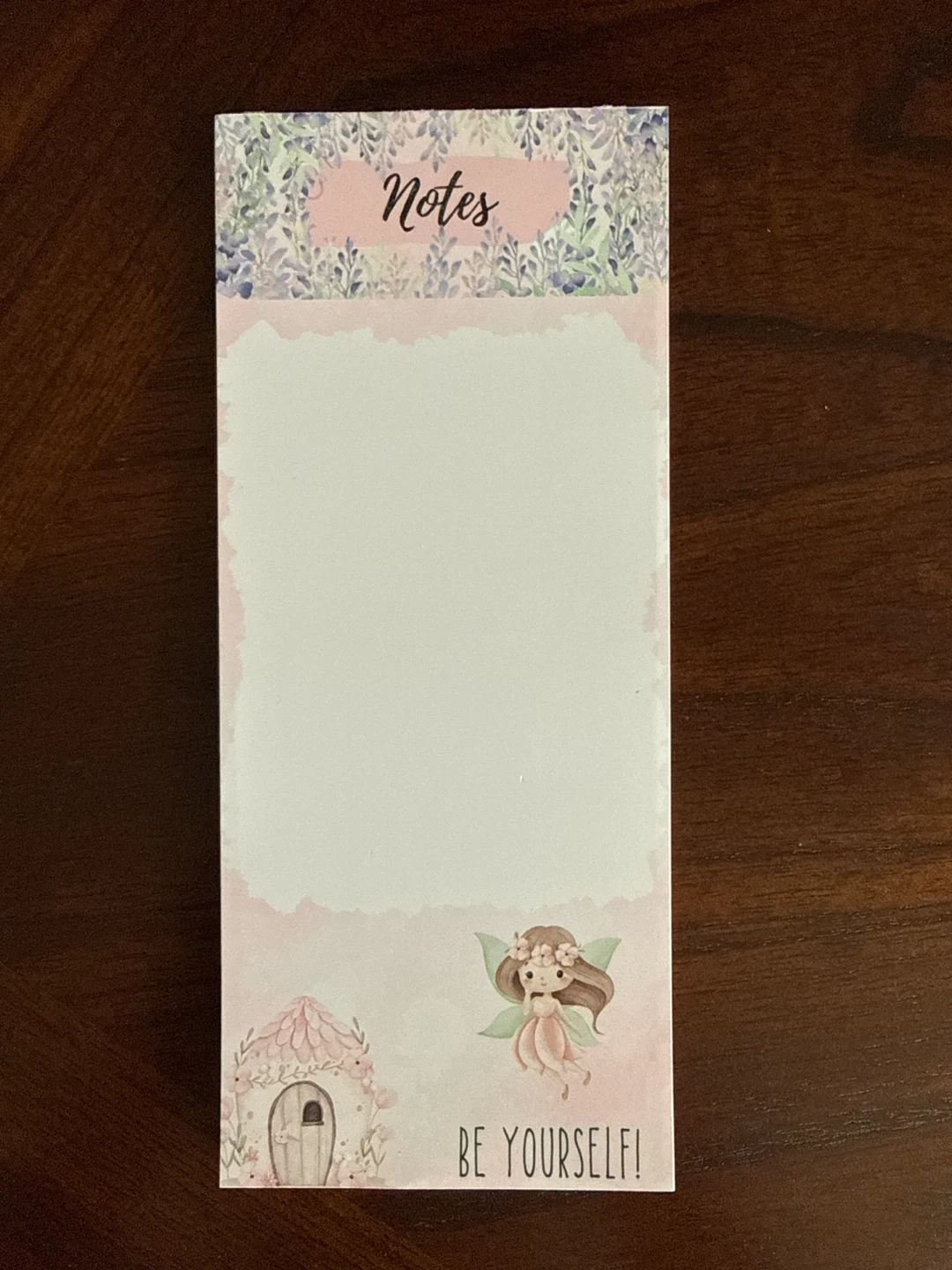 Fairy Themed Notepad