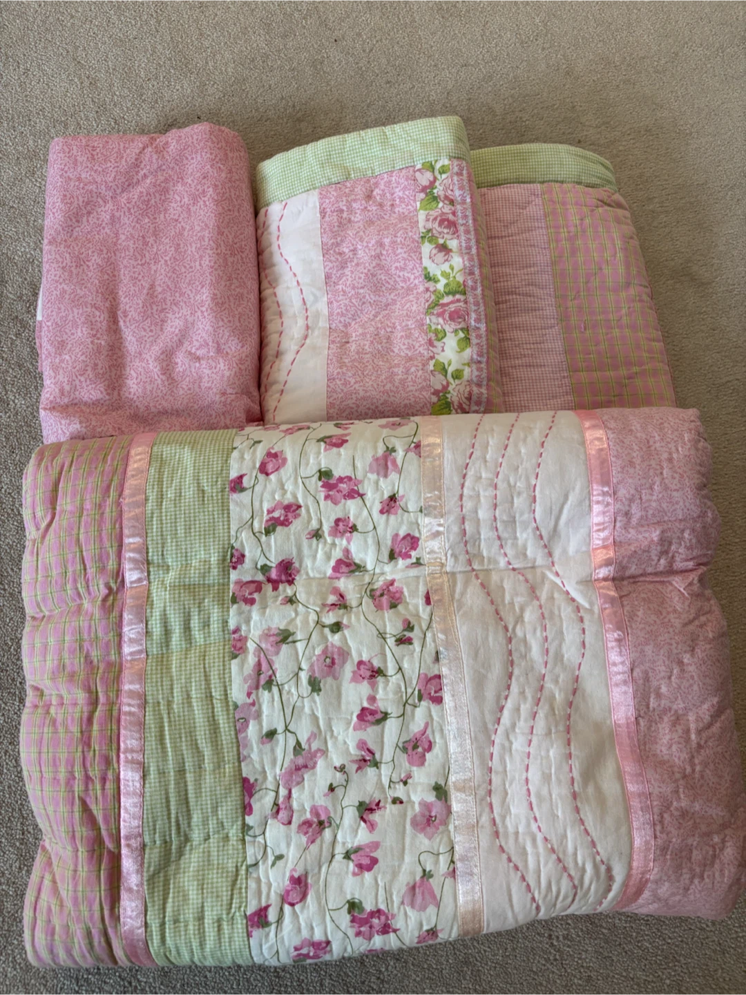 Handcrafted Quilt set - photo 2