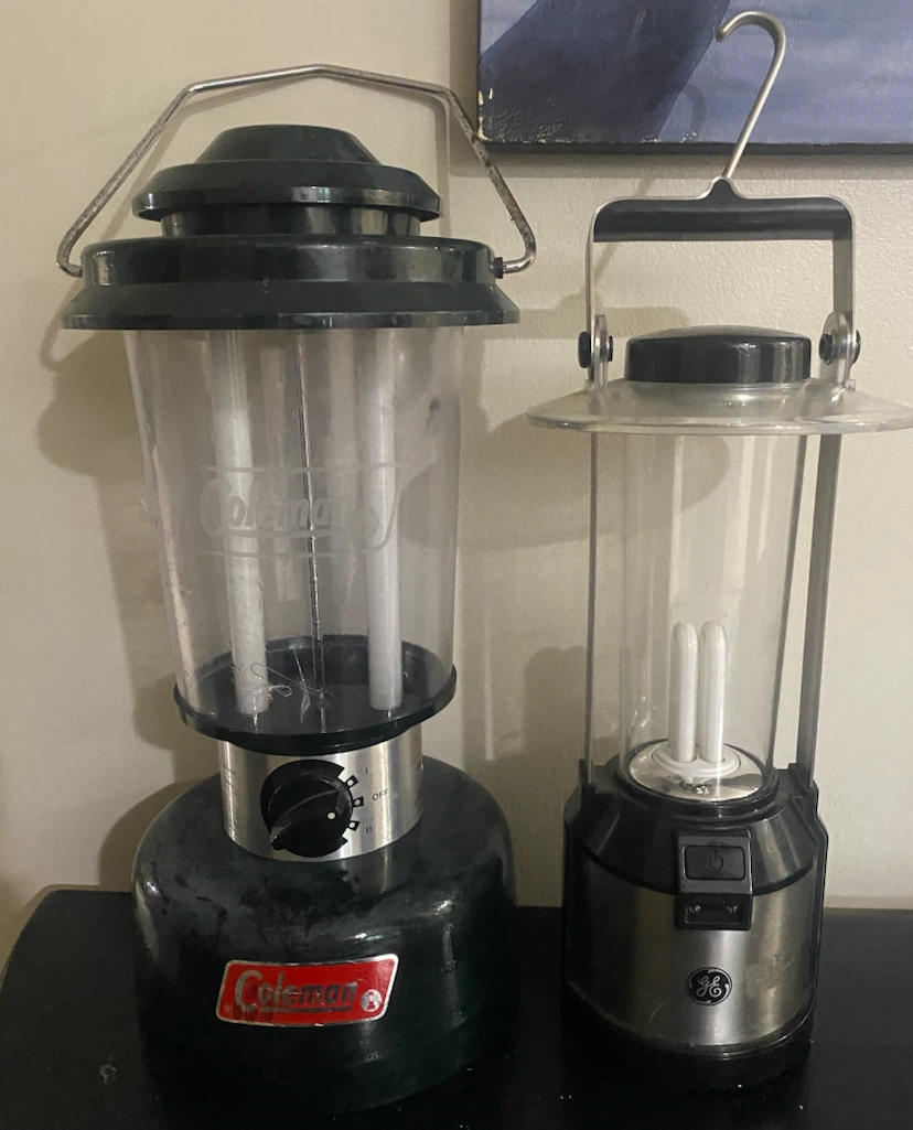 Coleman and GE Lanterns