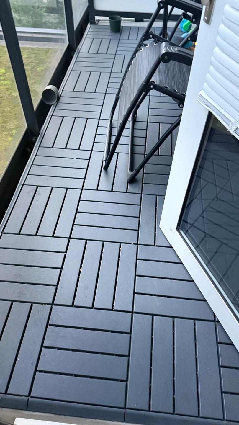 IKEA RUNNEN Decking Tiles - Dark Gray 45 tiles - photo 4