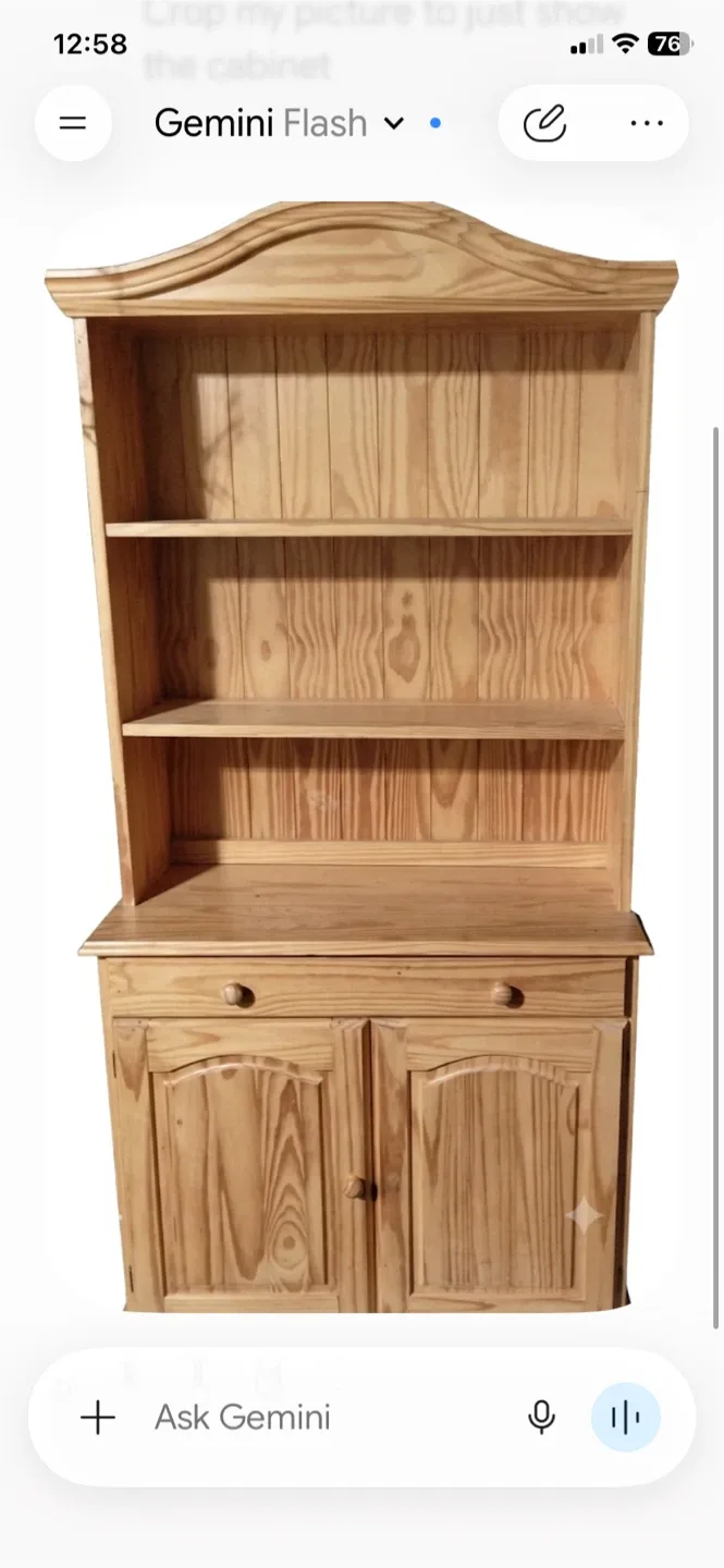 Pine Cabinet 2 pcs Project Piece