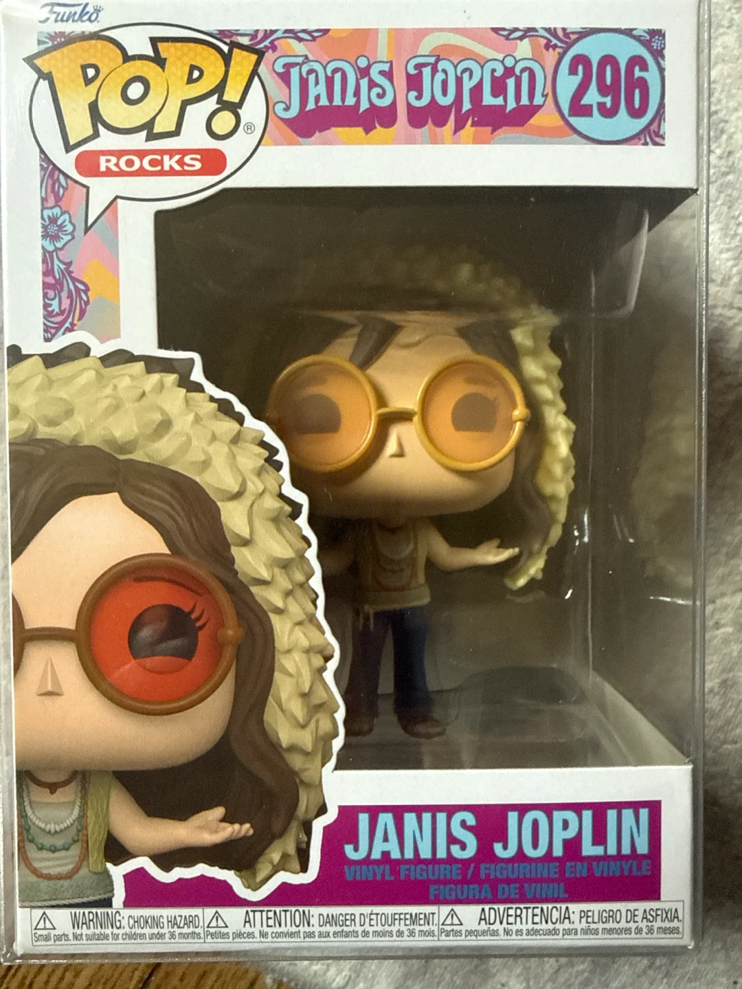 Funko Pop! Rocks Janis Joplin #296 Vinyl Figure
