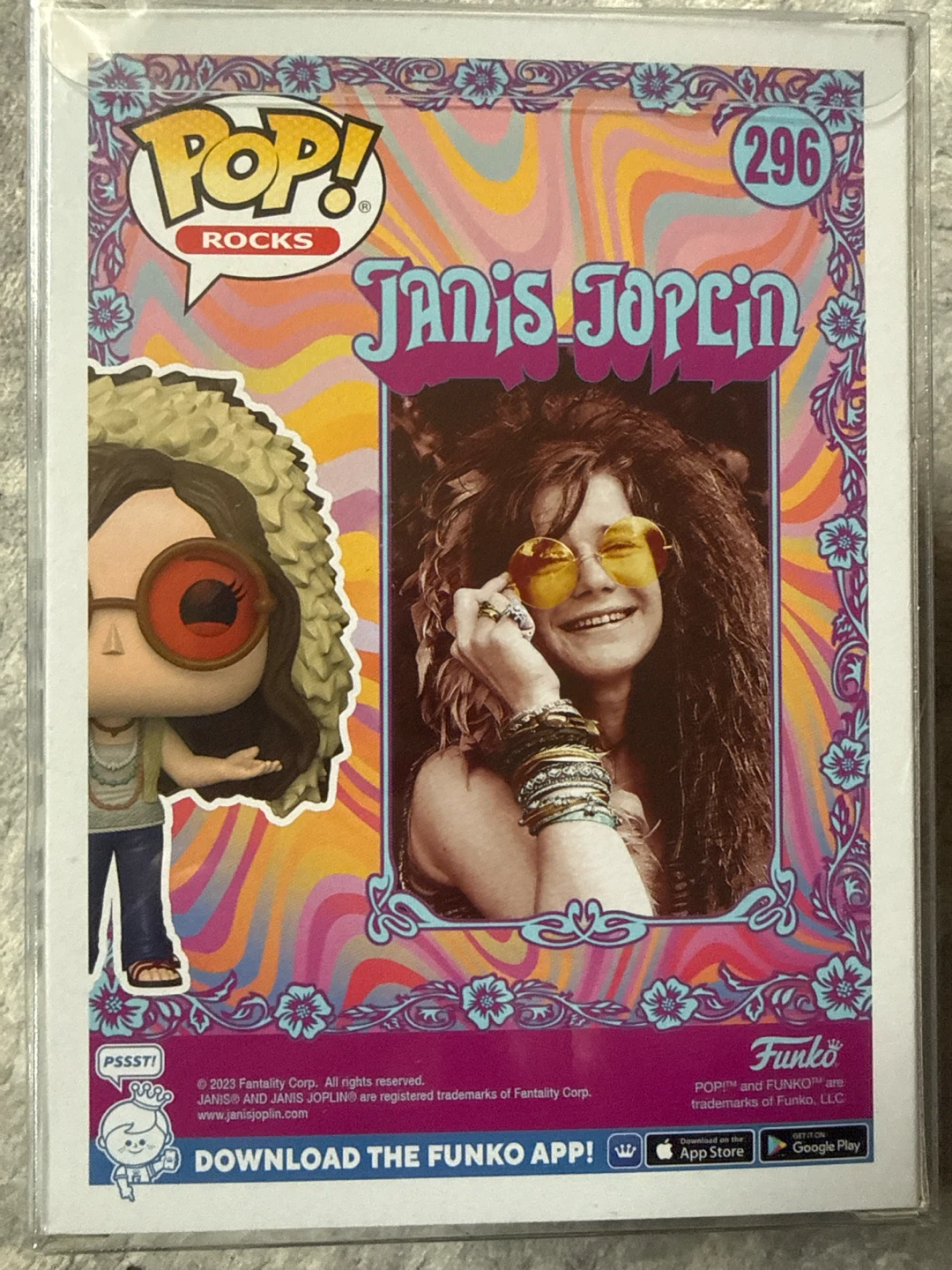 Funko Pop! Rocks Janis Joplin #296 Vinyl Figure - photo 2