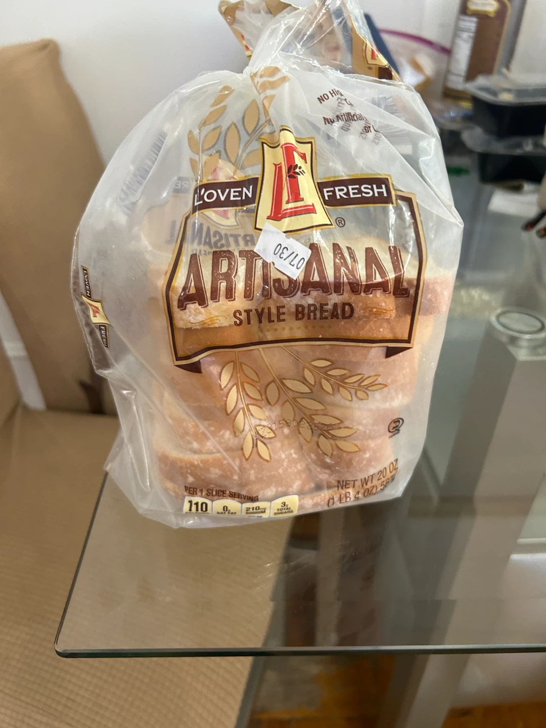 L'Oven Fresh Artisanal Style Bread
