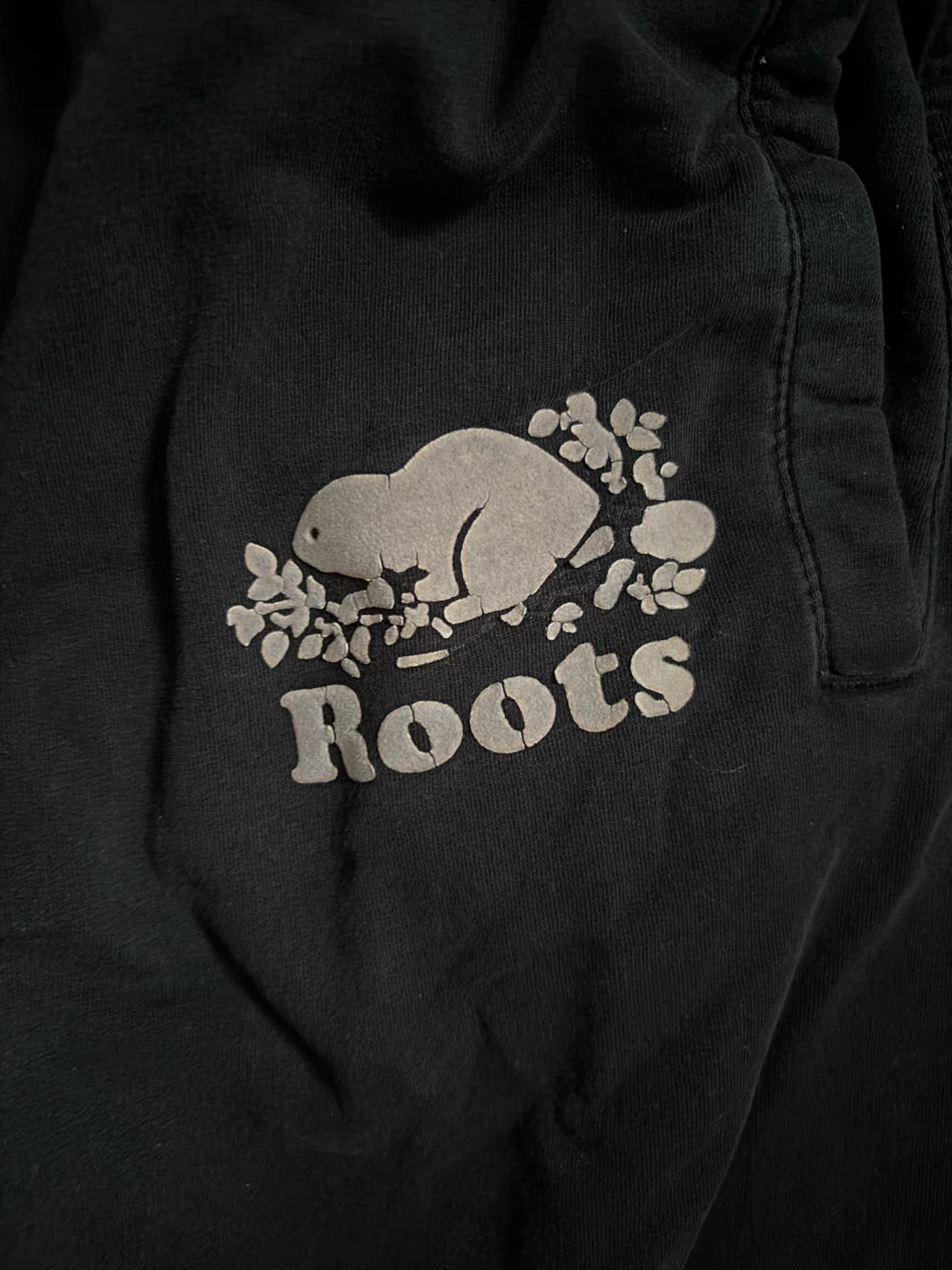 Roots Black Sweatpants - Size XS - photo 2