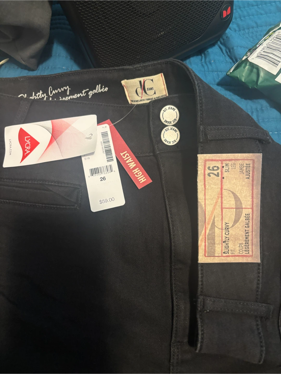 JC Jeans "Slightly Curvy" Capris - Black, Size 26 - photo 3