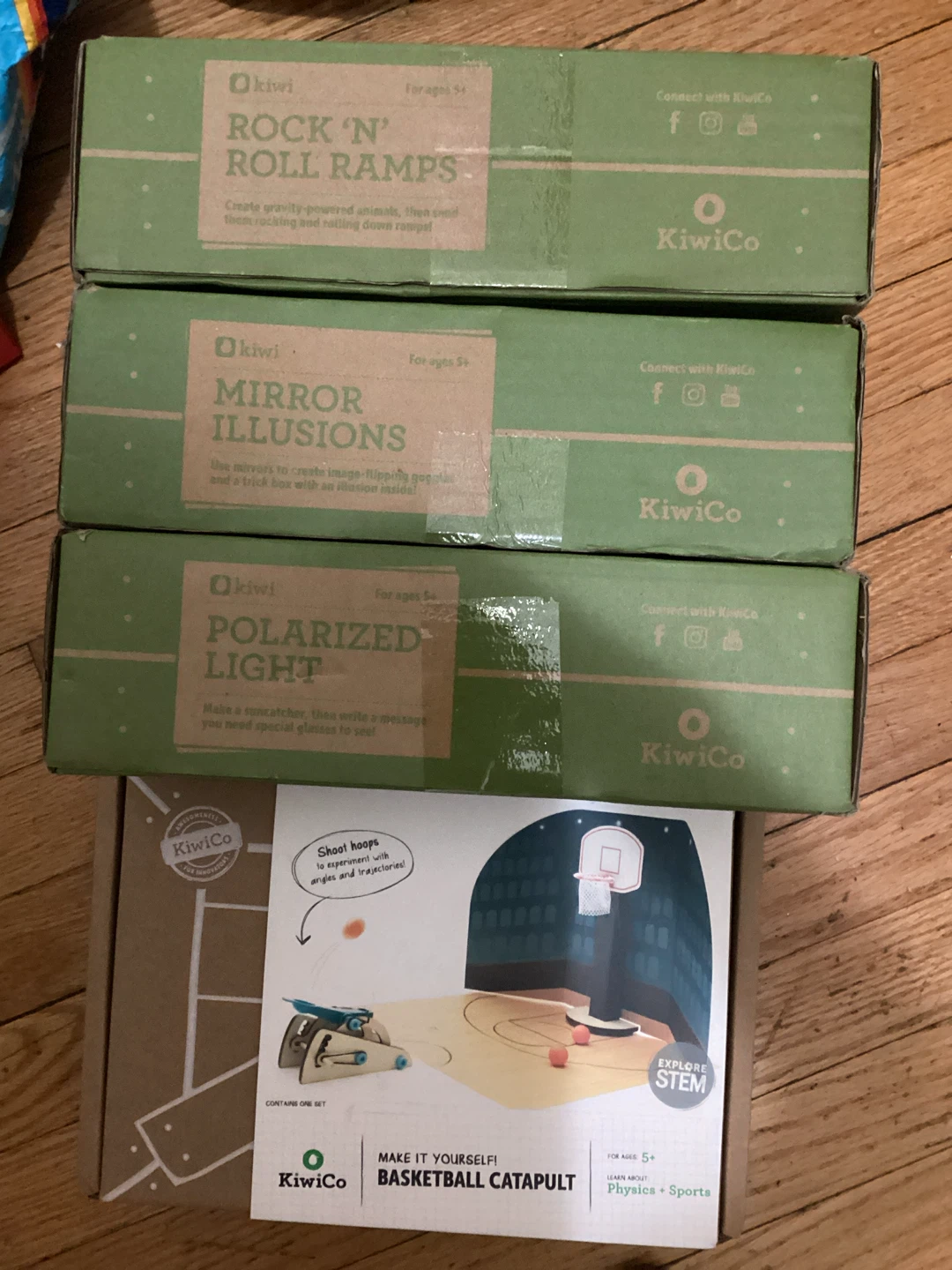 4 KiwiCo NEW sealed Kits
