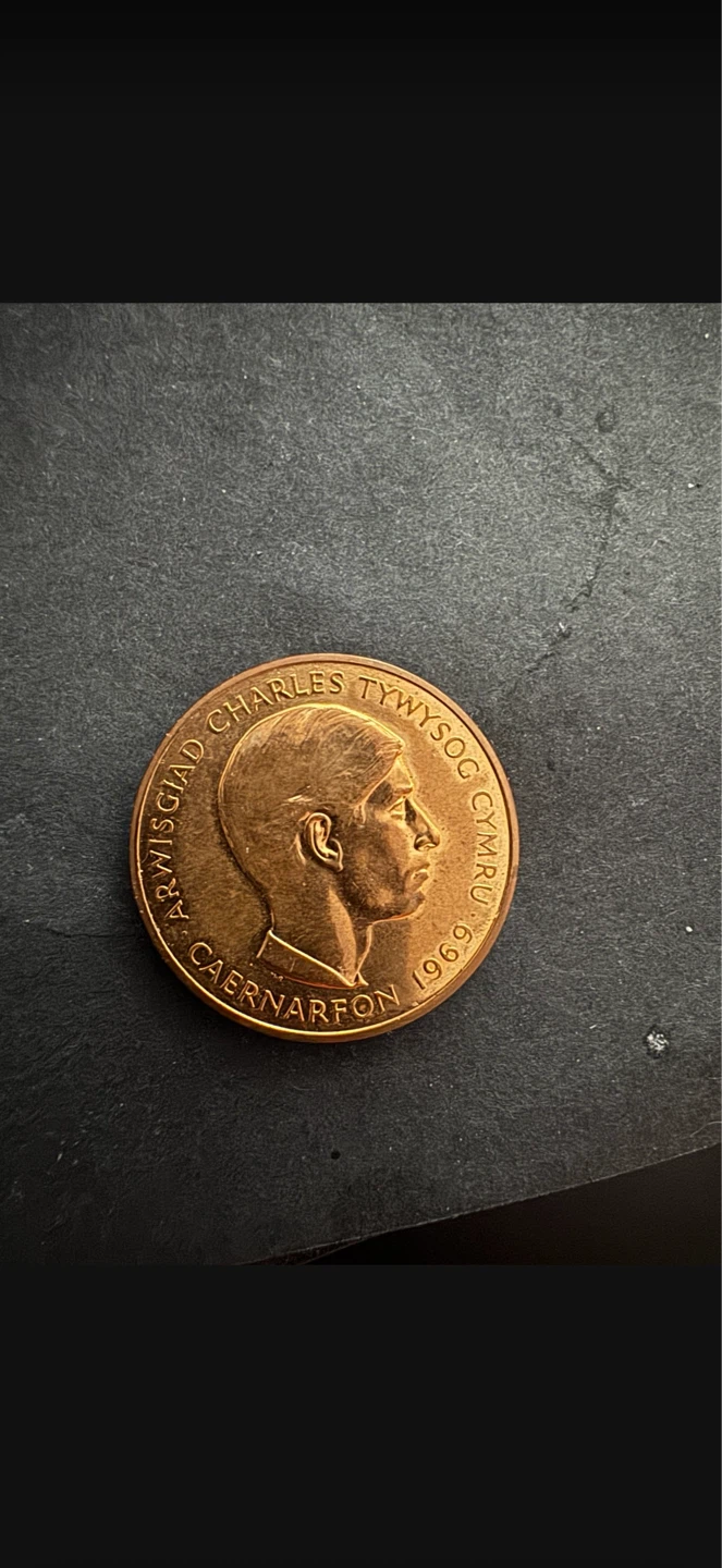 Prince Charles Investiture Coin 1969