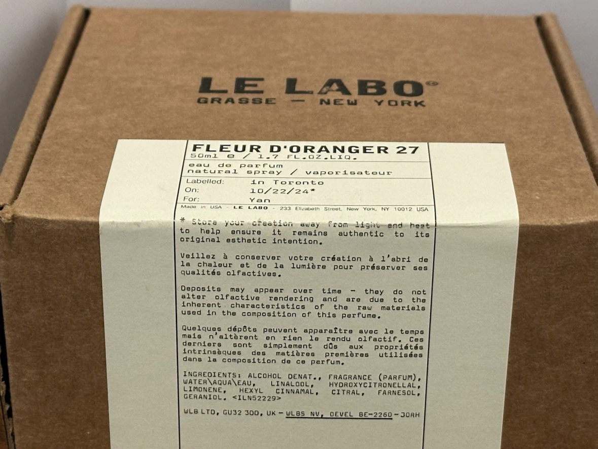 Le Labo Fleur D’Oranger 27 Eau De Parfum - photo 2
