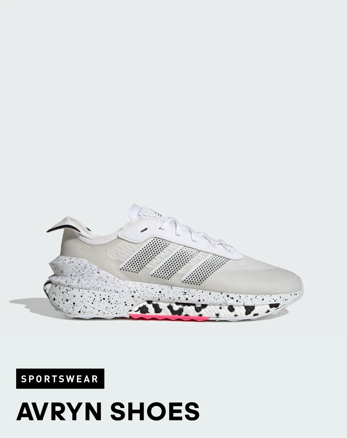Adidas AVRYN Shoes - White/Black - photo 2