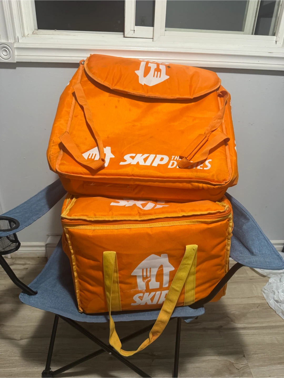 2 Insulated Food Delivery Bags – SkipTheDishes – Great Condition