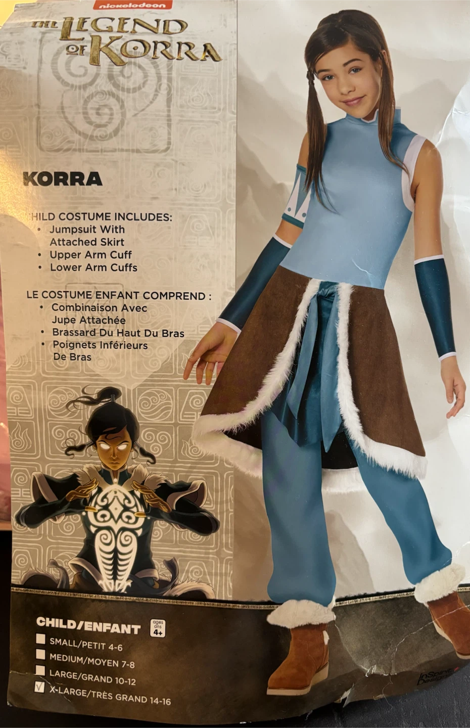 The Legend of Korra kids costume