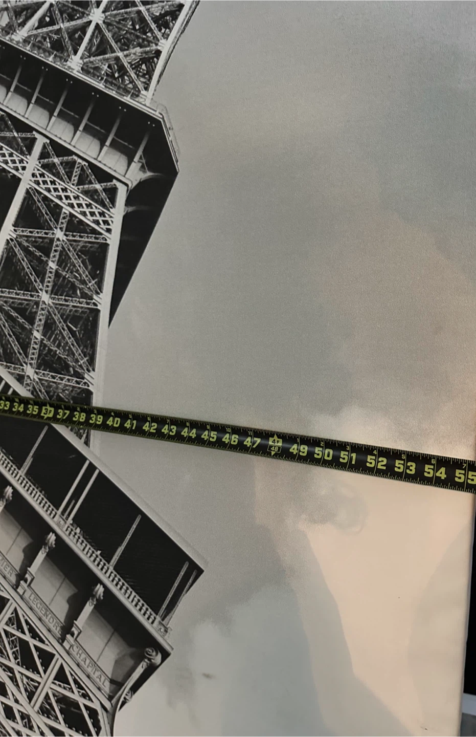 RARE Preloved Eiffel Tower IKEA Print 79x55 - photo 3