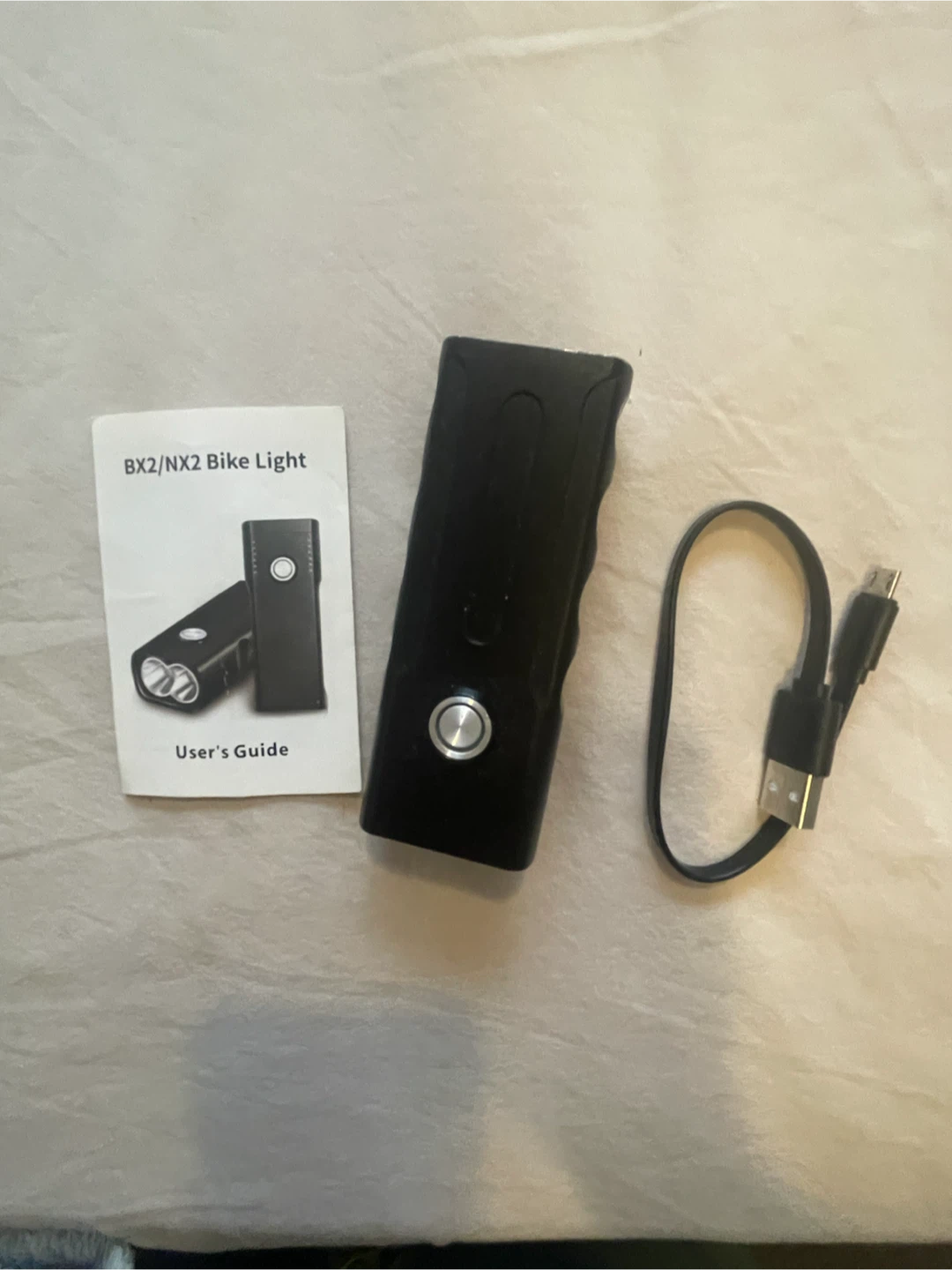 BX2/NX2 Bike Light with USB Charging Cable