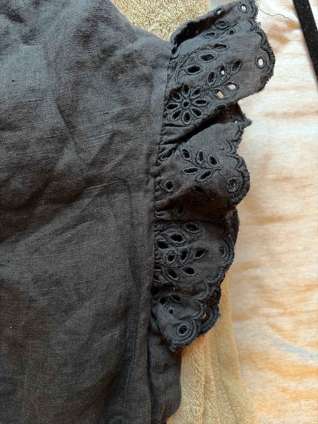 Wilfred La Bohème Black Broderie Dress XXS - photo 3