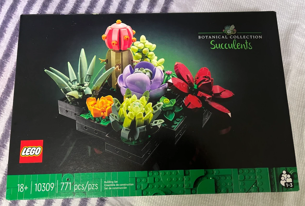 LEGO Botanical Collection Succulents Building Set 10309