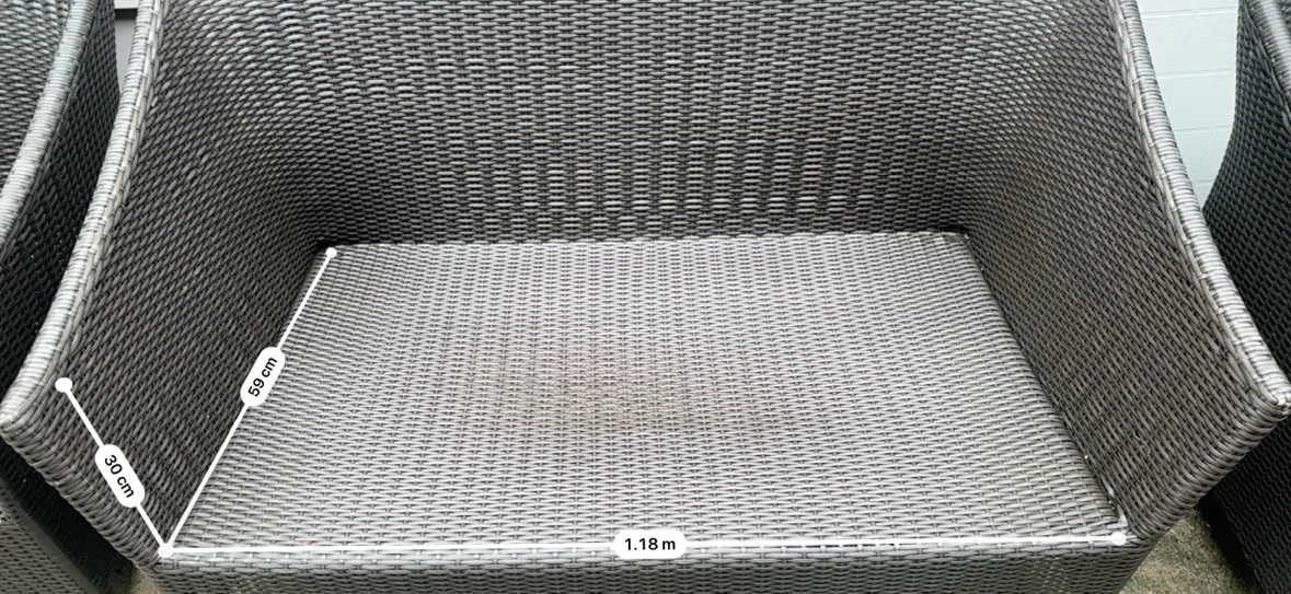 Wicker Patio Furniture Set - photo 3