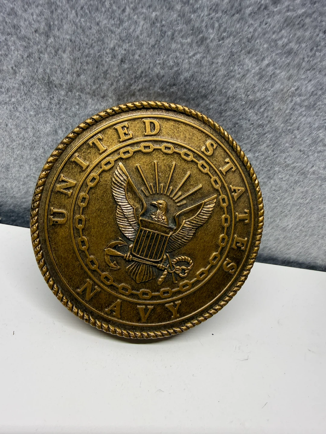 United States Navy Emblem Medallion - photo 2