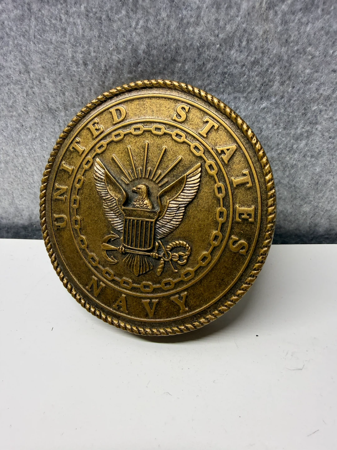 United States Navy Emblem Medallion - photo 3