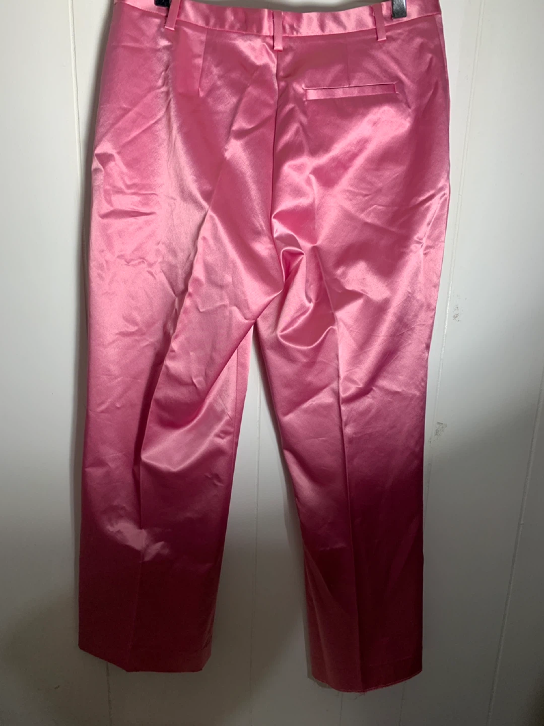 Pink Satin Pants. 30” waist. - photo 2