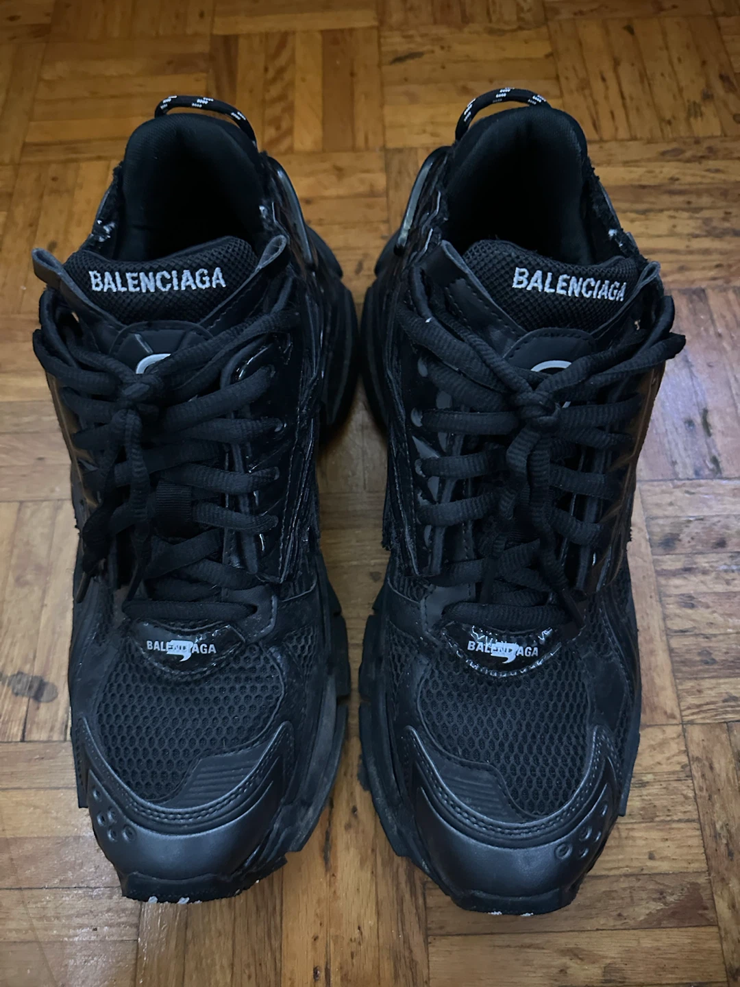 Black Balenciaga Runners