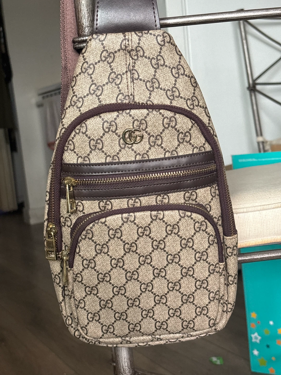 Gucci Monogram Sling Bag