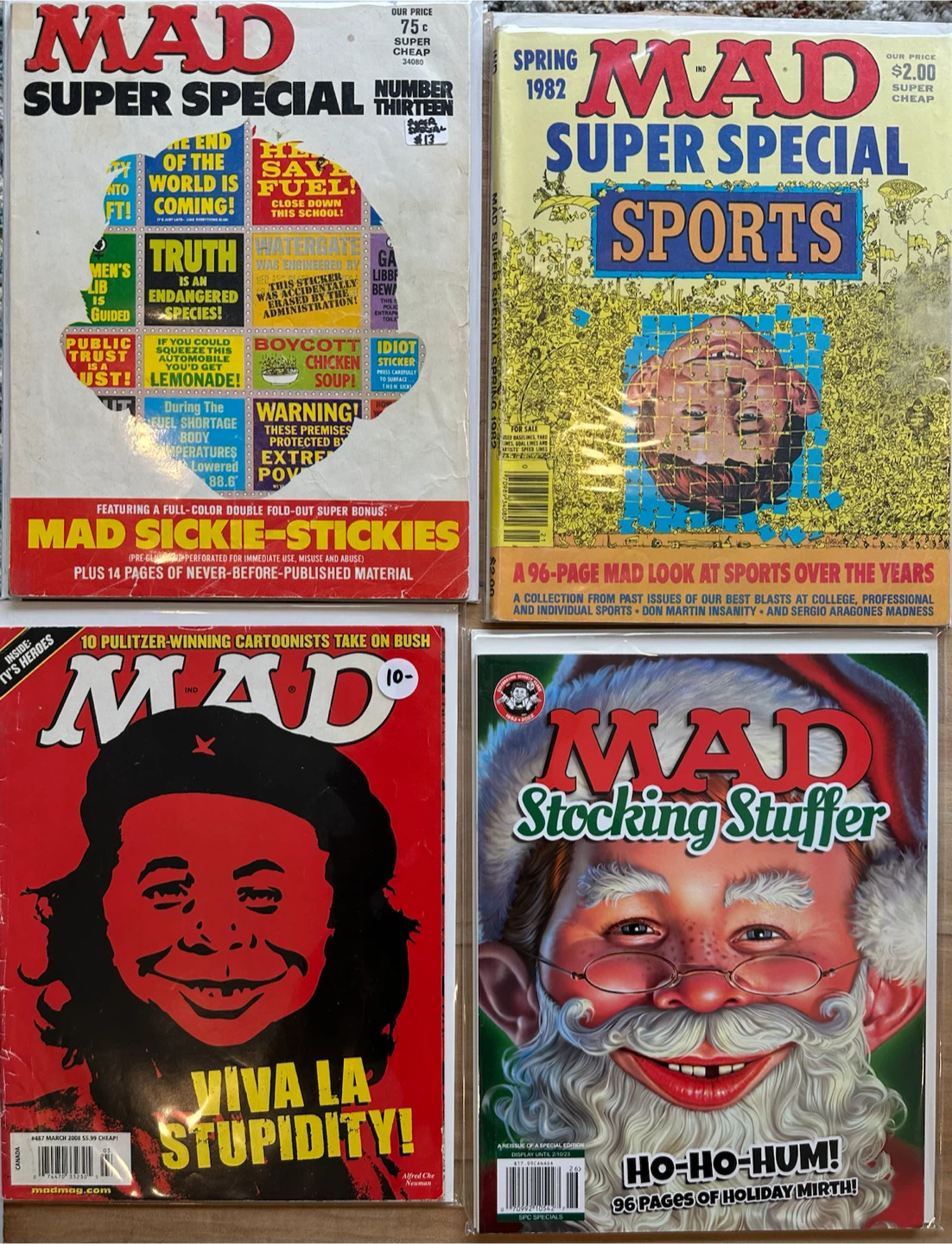Collection of MAD Magazines ($5.00 Each)