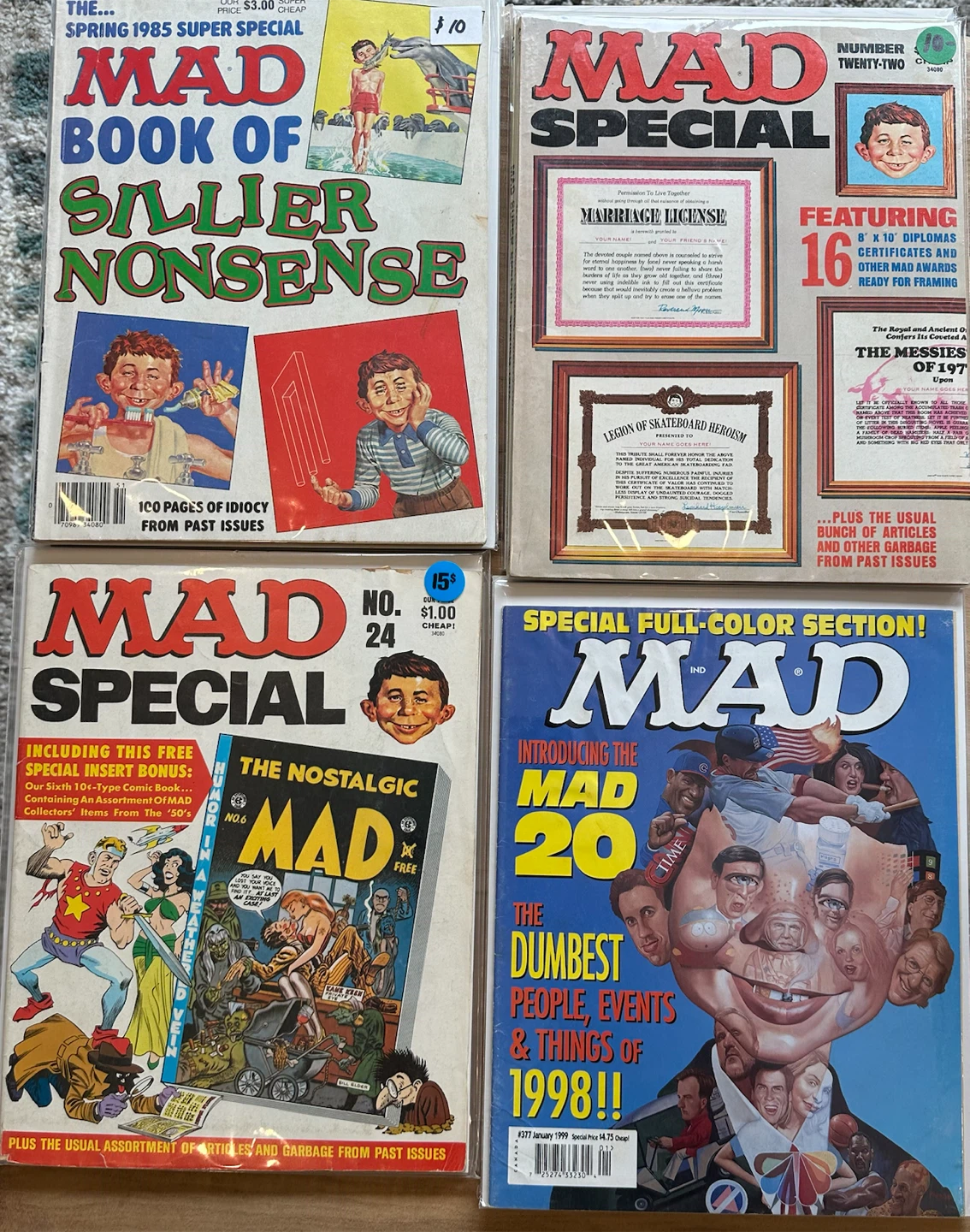 Collection of MAD Magazines ($5.00 Each) - photo 2
