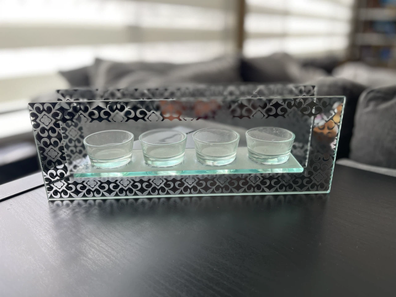 Glass Tea Light Holder