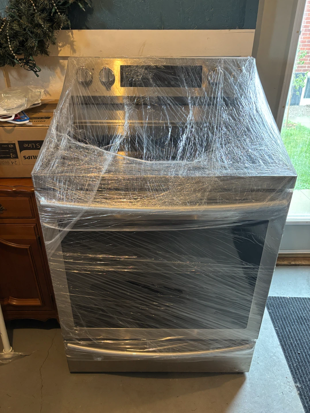 Stainless Steel Electric Range Oven