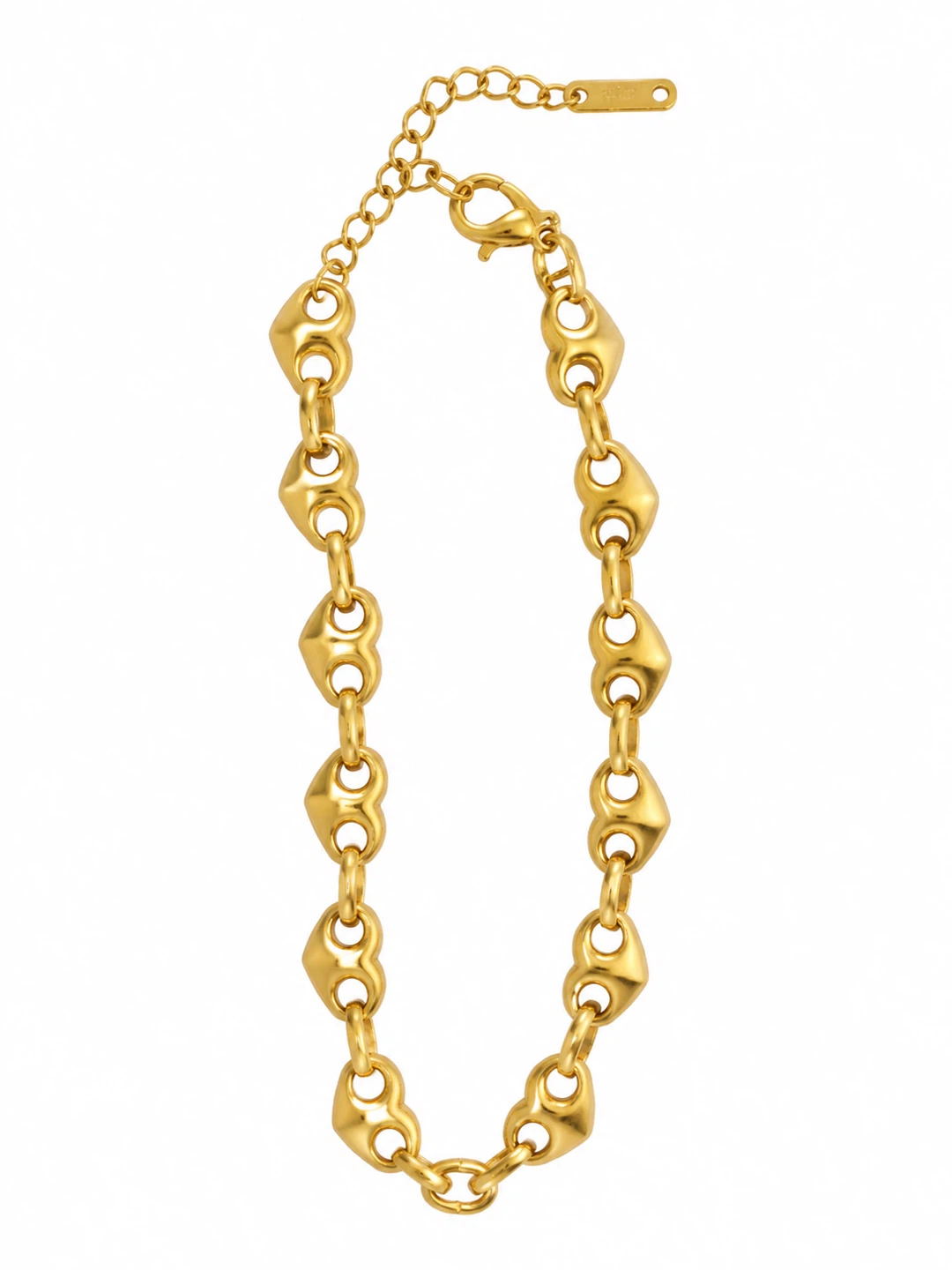 Gold-tone chain bracelet
