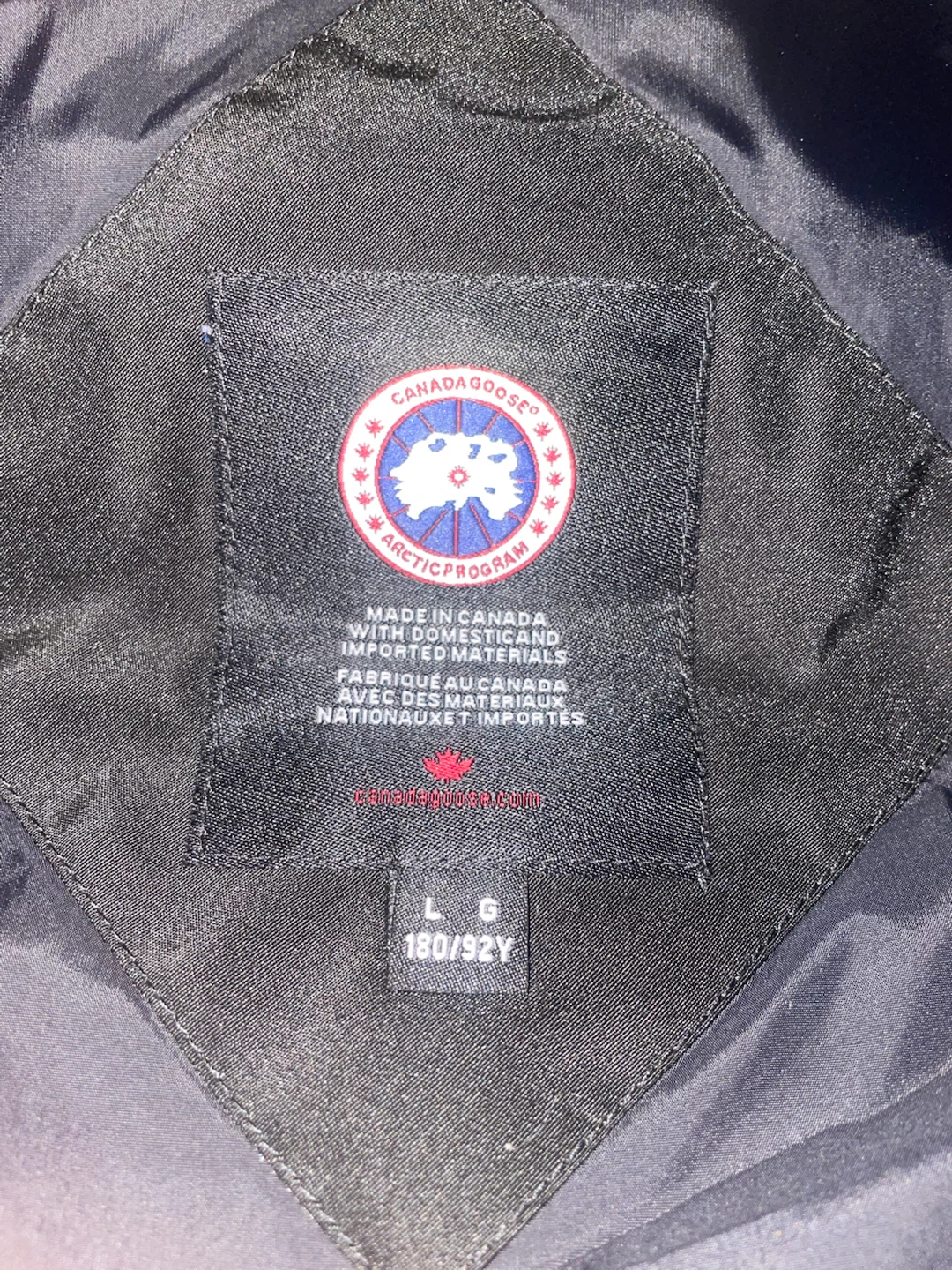 Canada Goose Arctic Program Vest Black Size L - photo 2